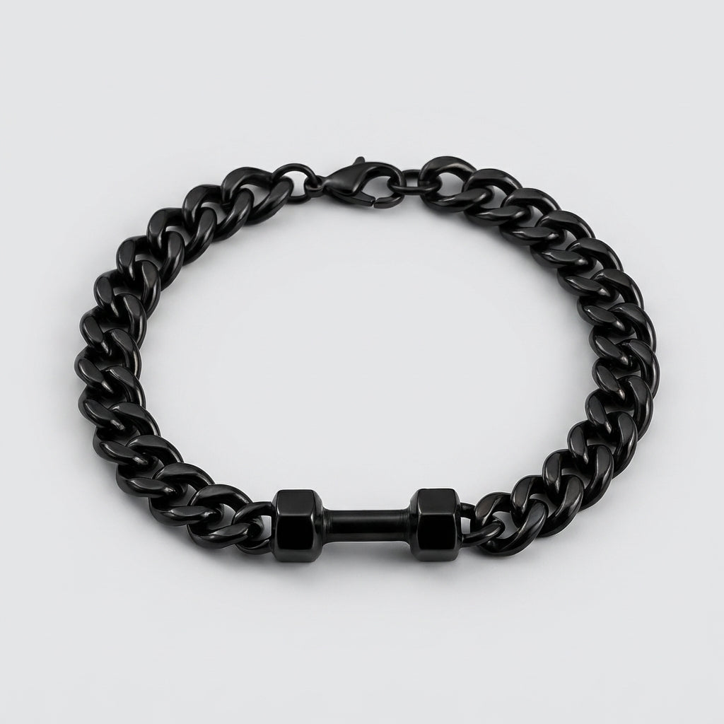 Cuban Dumbbell Bracelet
