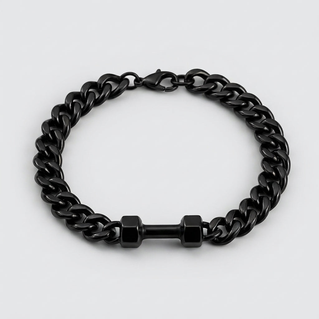 Cuban Dumbbell Bracelet